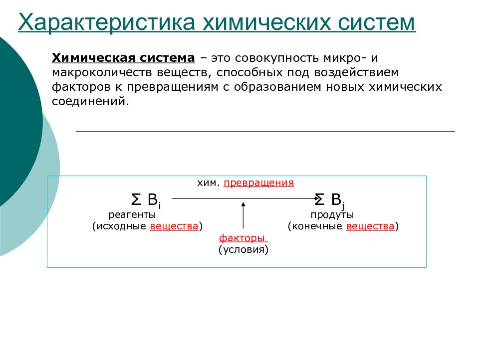 Исходные и конечные вещества. Система в химии это. Типы химических систем. )Химическая система –это в химии. Понятие система в химии.