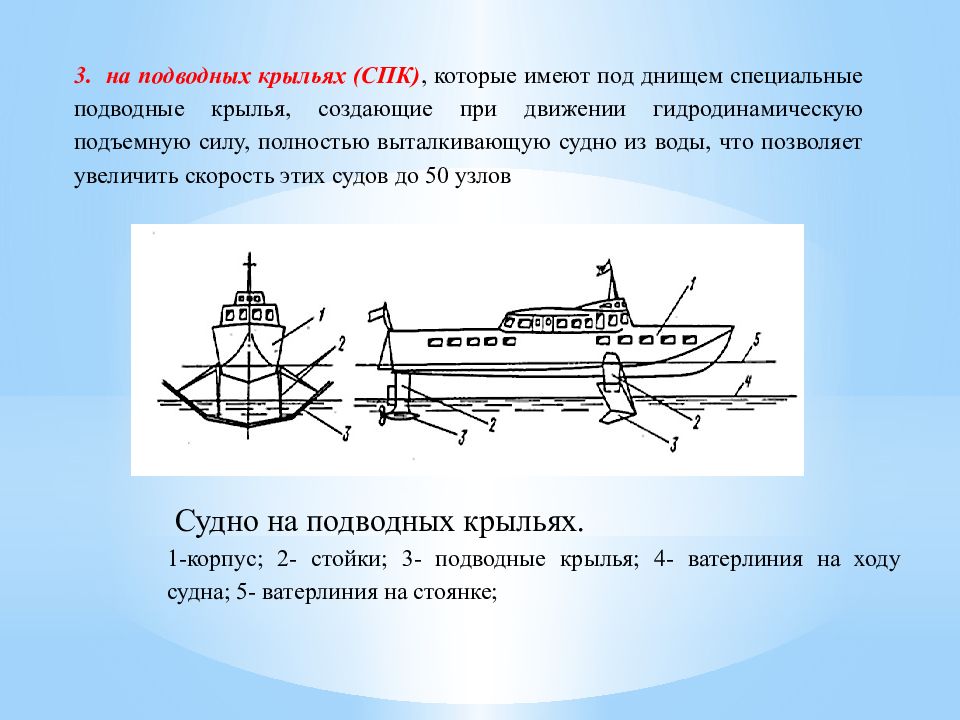 Подводных крыла. Мореходные и эксплуатационные качества судна. Классификация мореходных качеств судна. Эксплуатационные качества судна. Мореходность судна это.