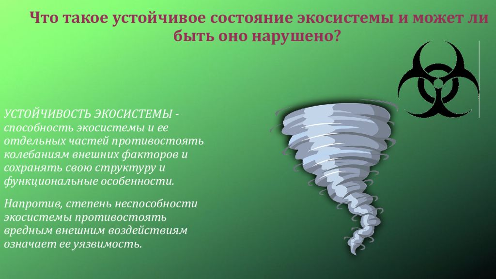 Что значит стабильное состояние. Устойчивое состояние экосистемы. Условия устойчивого состояния экосистем презентация. Условия устойчивости экосистемы. Истинное устойчивое состояние.