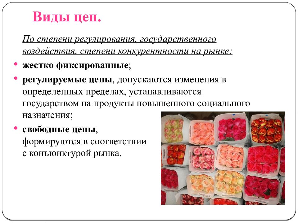 5 видов цен. Рынок по степени регулирования. Виды цен по степени регулирования. Виды цен по степени регулирования государством. Виды цен регулируемые.