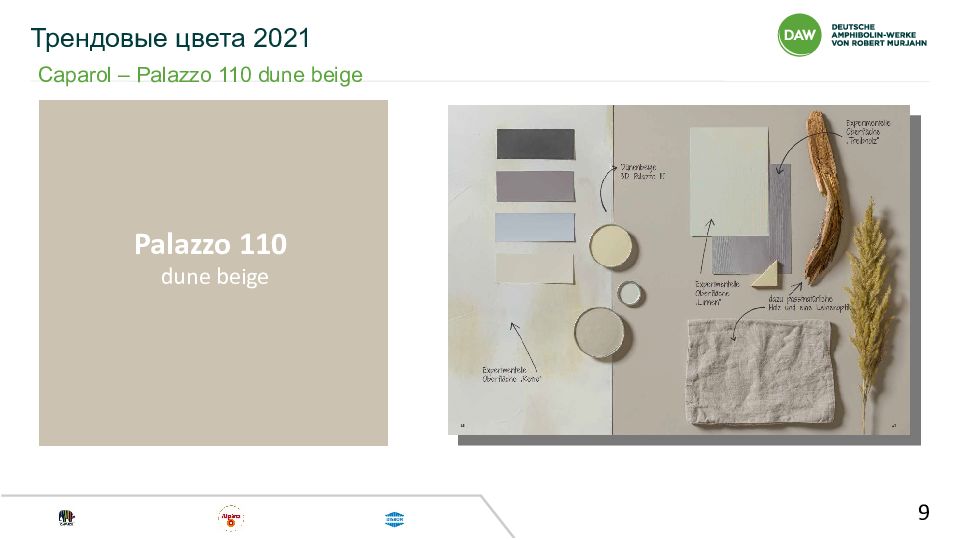 Трендовые цвета 202 1