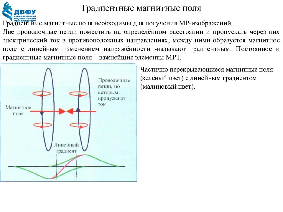 Градиент магнитного поля. Градиентное магнитное поле в мрт. Вертикальный градиент магнитного поля. Градиент электромагнитного поля.