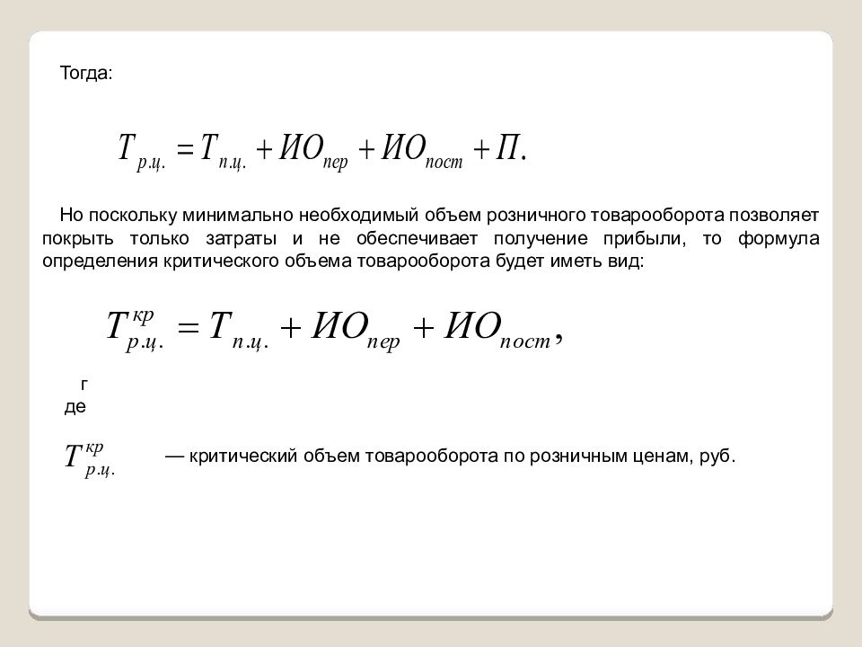 План пересчитанный на фактический объем продаж формула