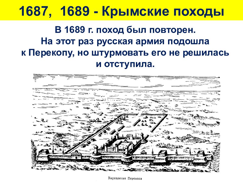 Крымские походы 1687 1689