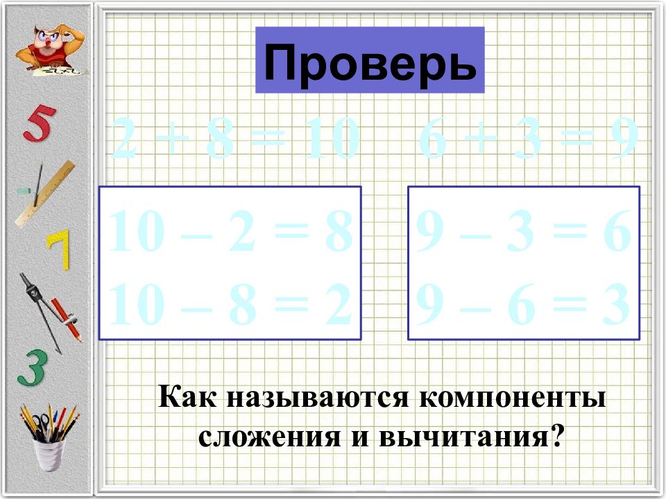 Презентация вычитаемое разность 1 класс школа россии презентация