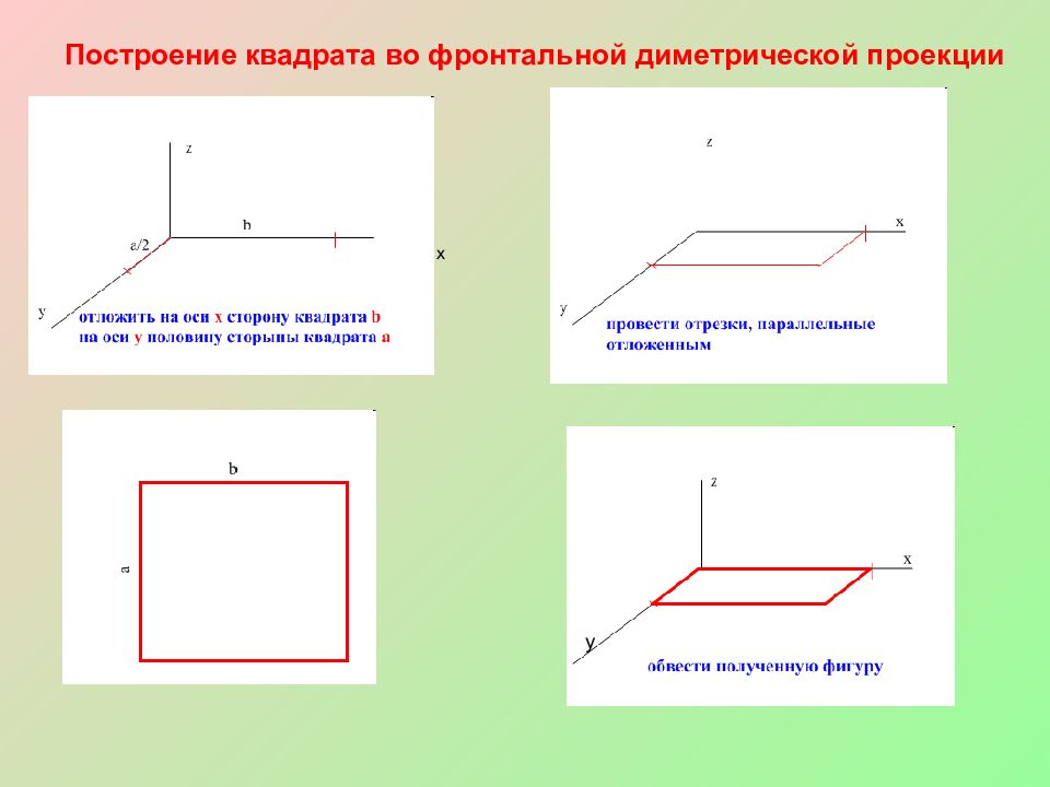 Чертеж проекции фигуры 4 буквы сканворд