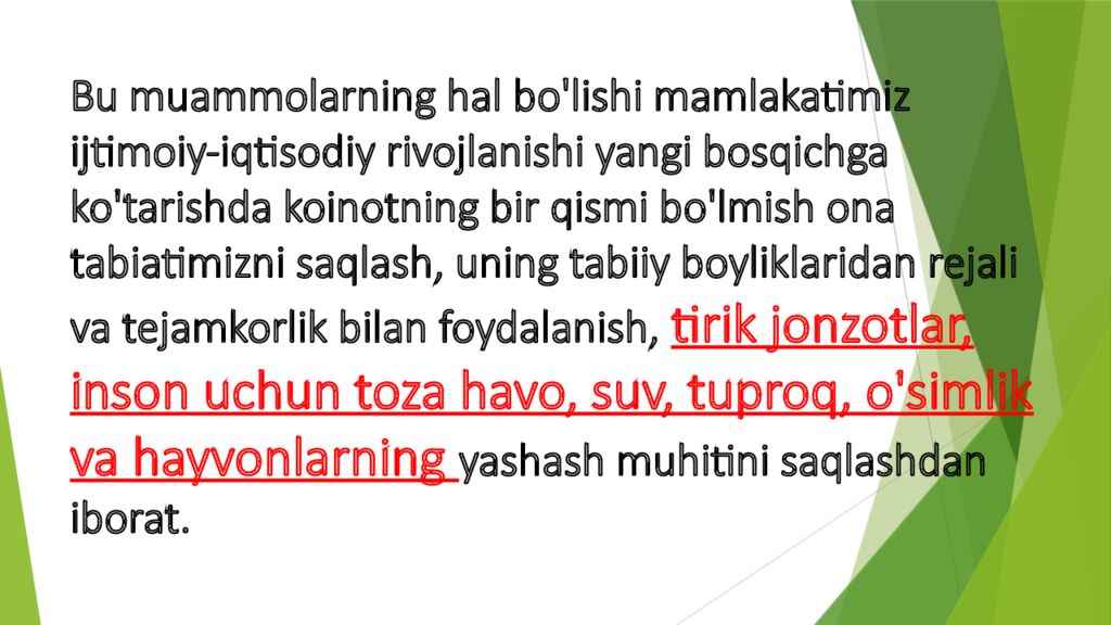 Tabiat bilan tanishtirish orqali maktabgacha yoshdagi bolalarda ekologik
