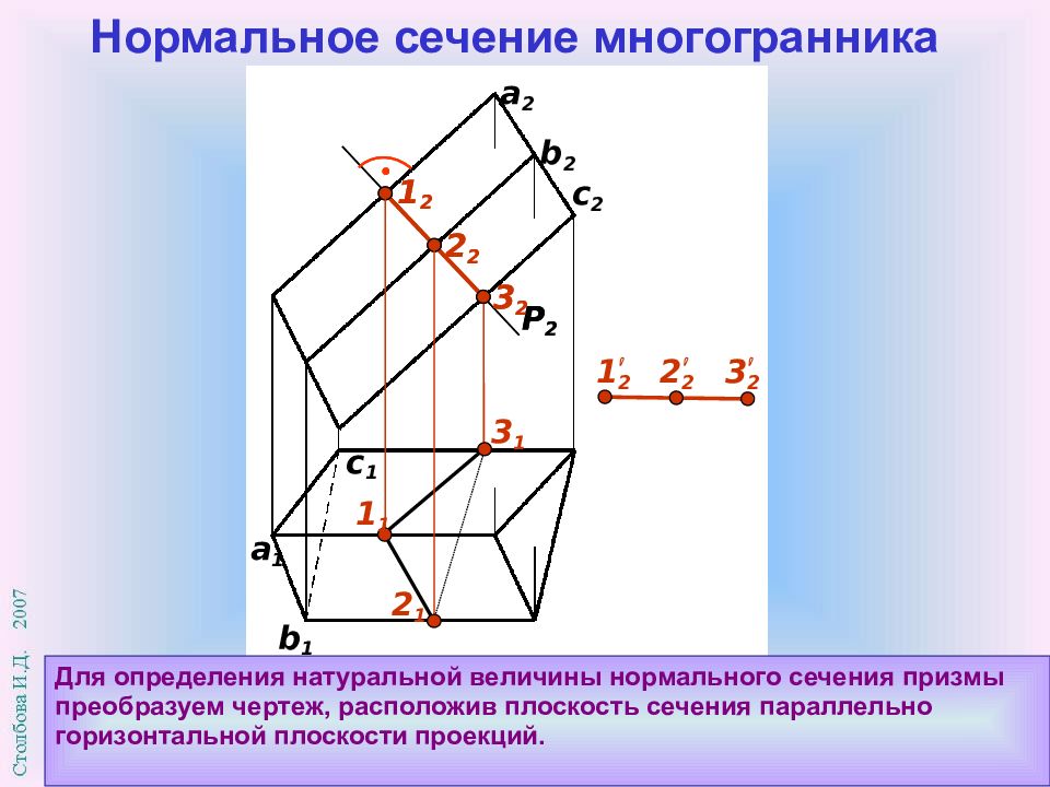 Плоскость поверхности. Сечение многогранника Начертательная геометрия. Сечение многогранника плоскостью Начертательная геометрия. Сечение Призмы Начертательная геометрия. Нормальное сечение.