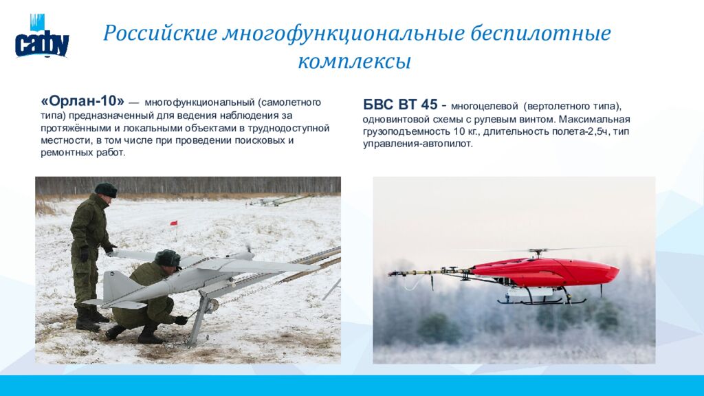 Российские многофункциональные беспилотные комплексы