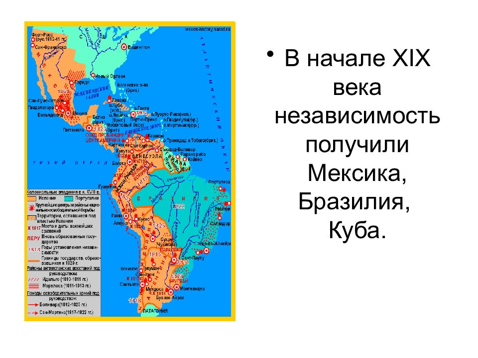 История 8 класс латинская америка презентация