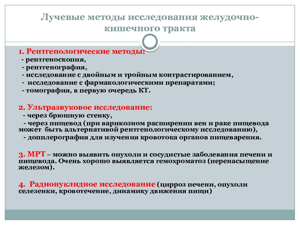 Виды способы методы методики лучевая анатомия семиотика