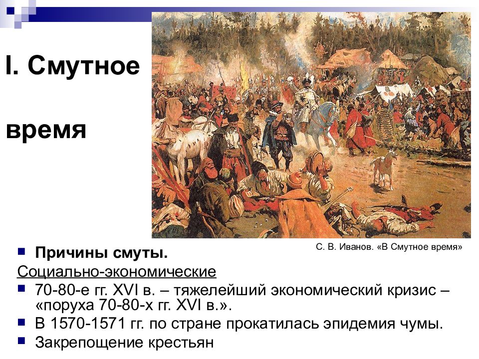 Патриарх в тушинском лагере лжедмитрия ii. Причины смутного времени при Иване Грозном. Иванов в Смутное время. Смута в российском государстве 7 класс презентация. Смута системные требования.