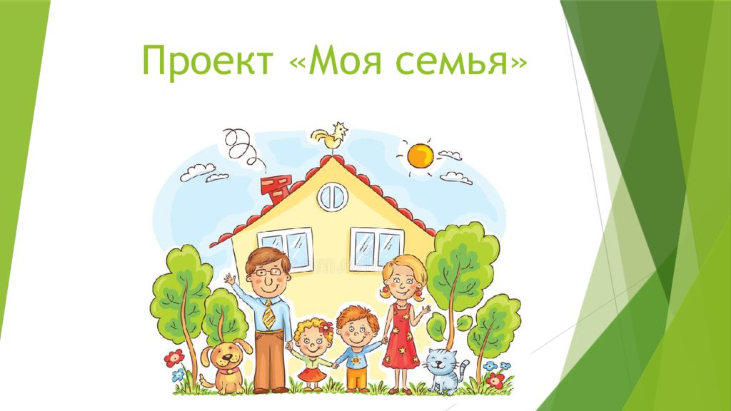 Презентация для детей моя семья