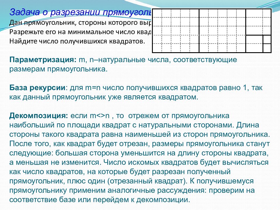 Рекурсивные алгоритмы презентация