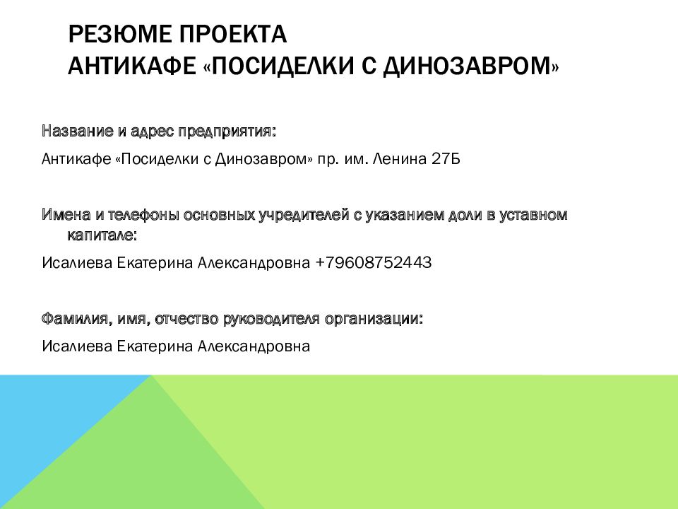 Бизнес план основы предпринимательства презентация