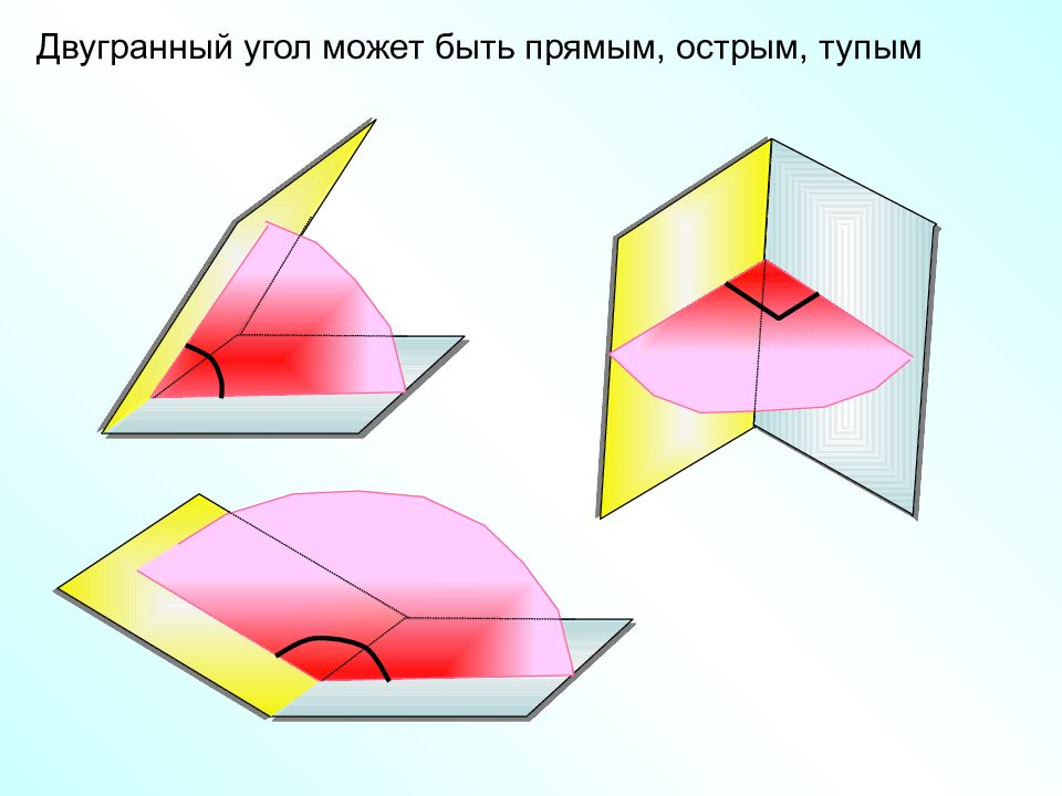 Двугранный угол презентация