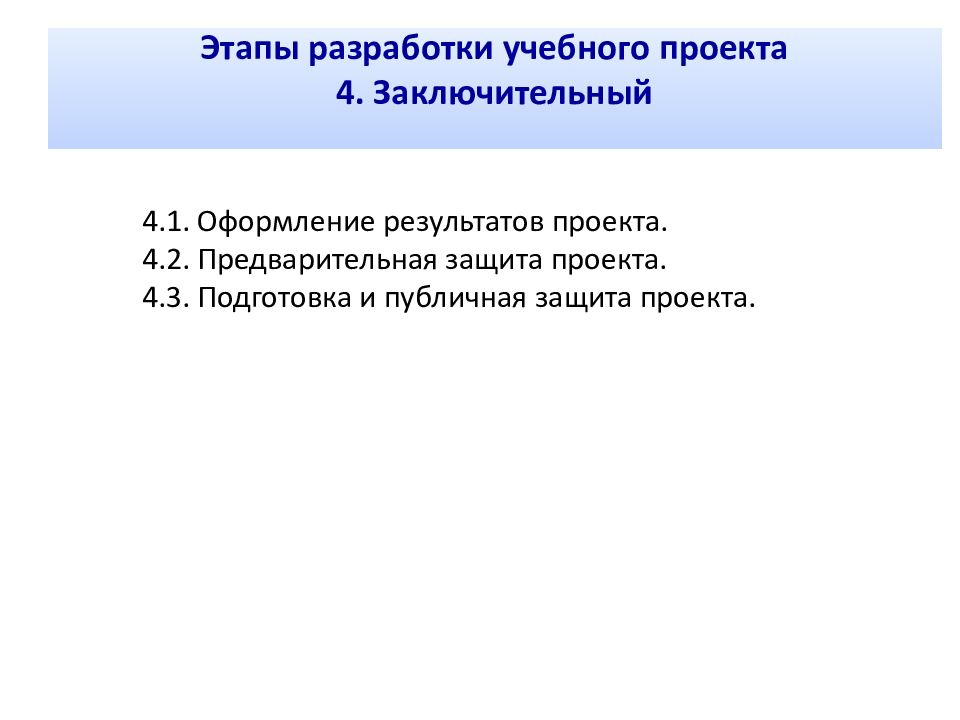 Презентация к итоговому проекту