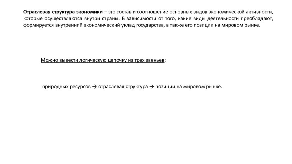 Тема 1.1. «Особенности и перспективы развития отрасли»