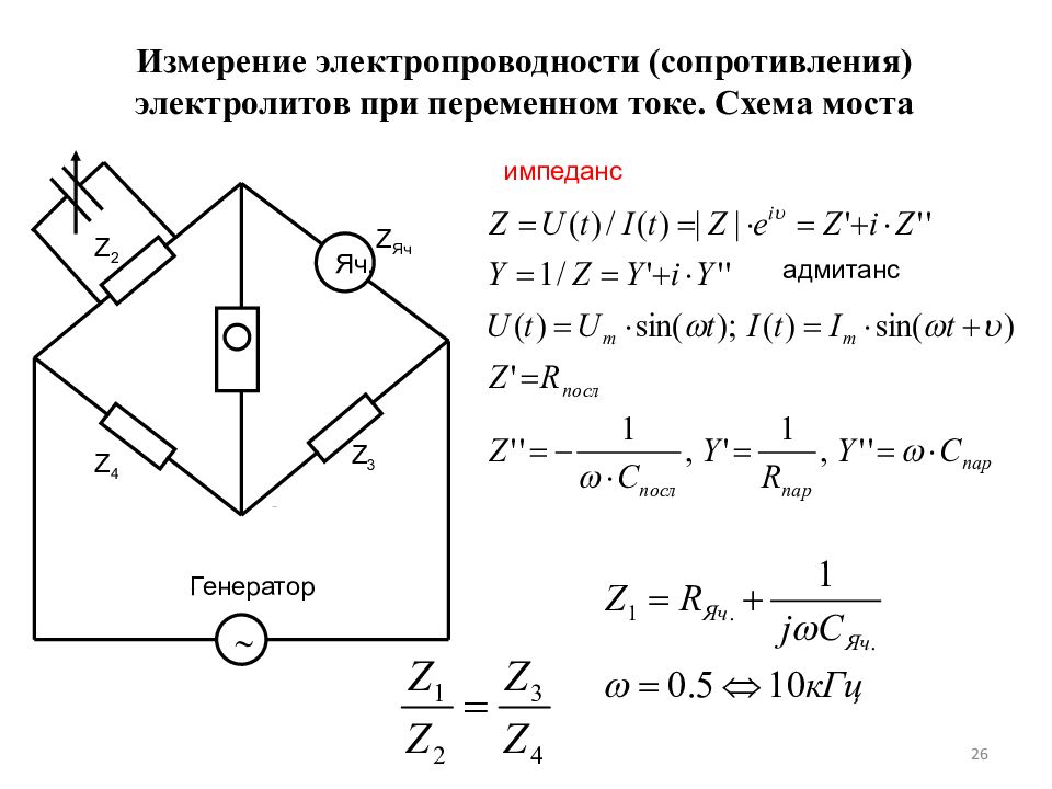 Мостовая схема сопротивлений