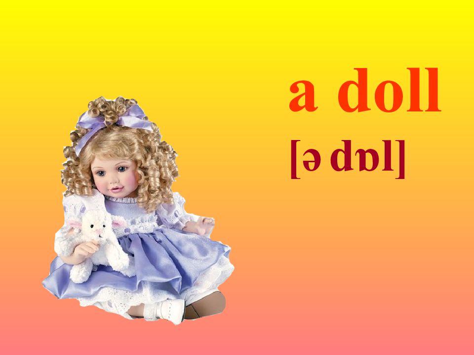 Кукла по английскому 2 класс