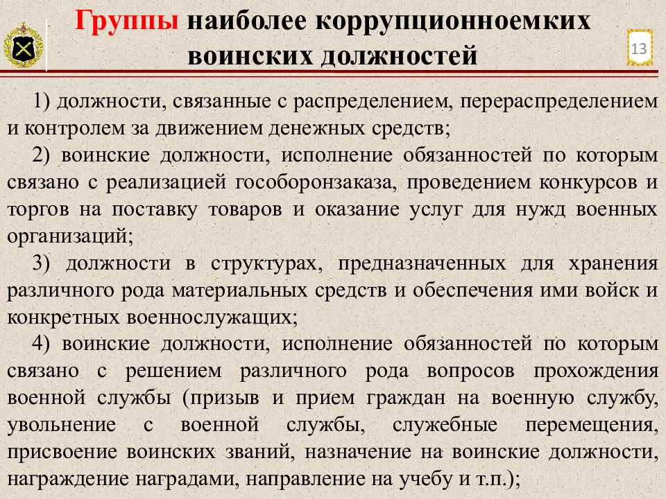 План противодействия коррупции в вооруженных силах российской федерации на 2021 2024 годы