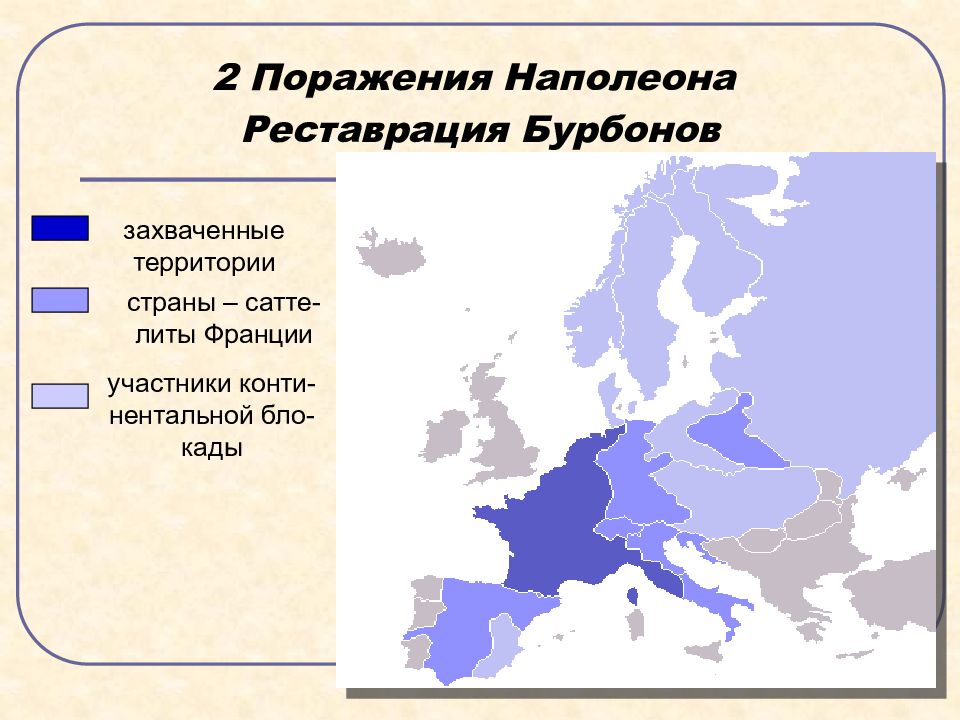 Что захватил наполеон карта