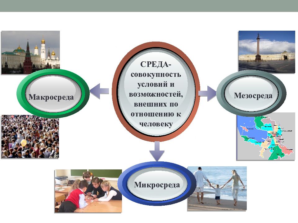 Совокупность условий среды. Макросреда мезосреда микро. Внешняя микросреда макросреда мезосреда. Микросреда это в педагогике. Макросреда это в педагогике.