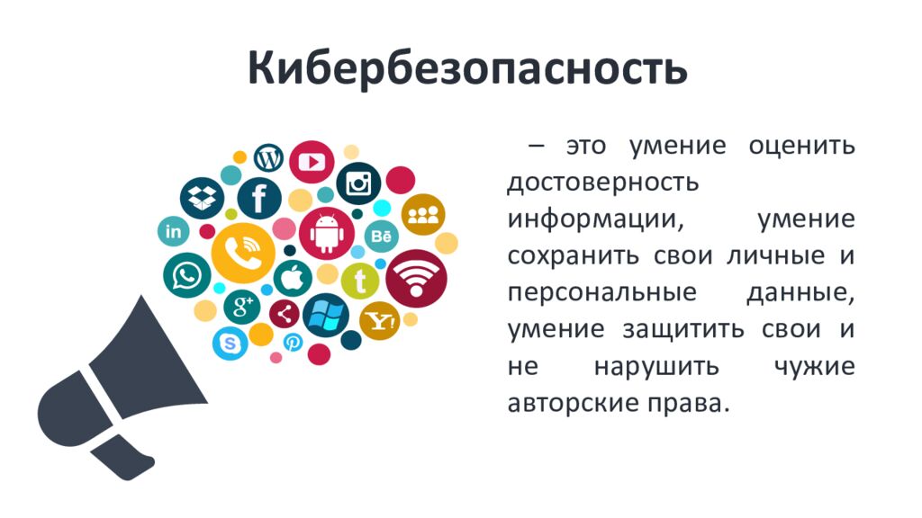 КИБЕРБЕЗОПАСНОСТЬ в сети Интернет