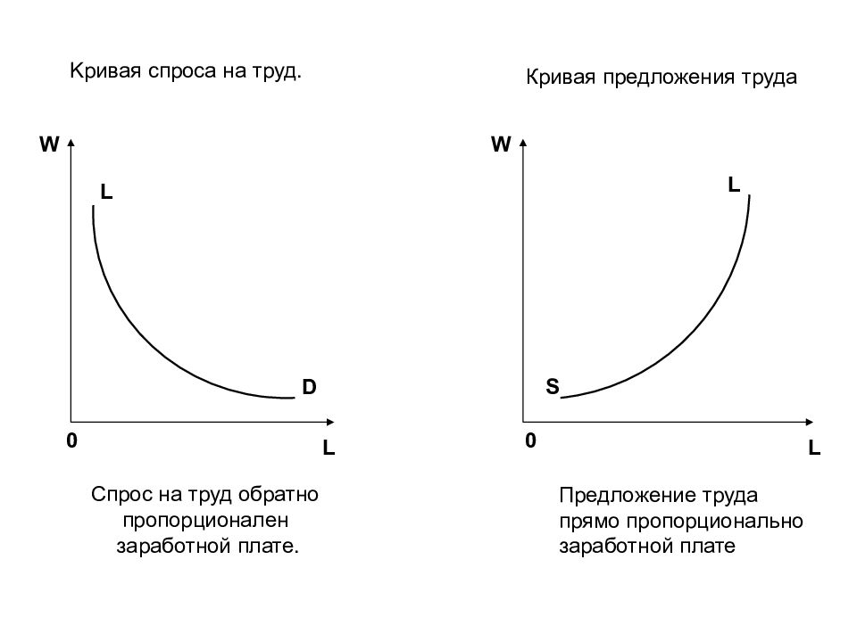 Спрос на труд и предложение труда