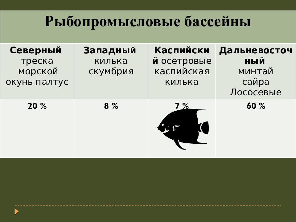 Охота и рыбное хозяйство 8 класс география презентация