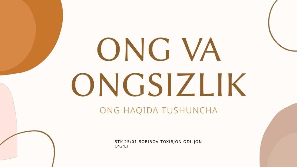 STK-25 / 01 SOBIROV TOXIRJON ODILJON O'G ' L I