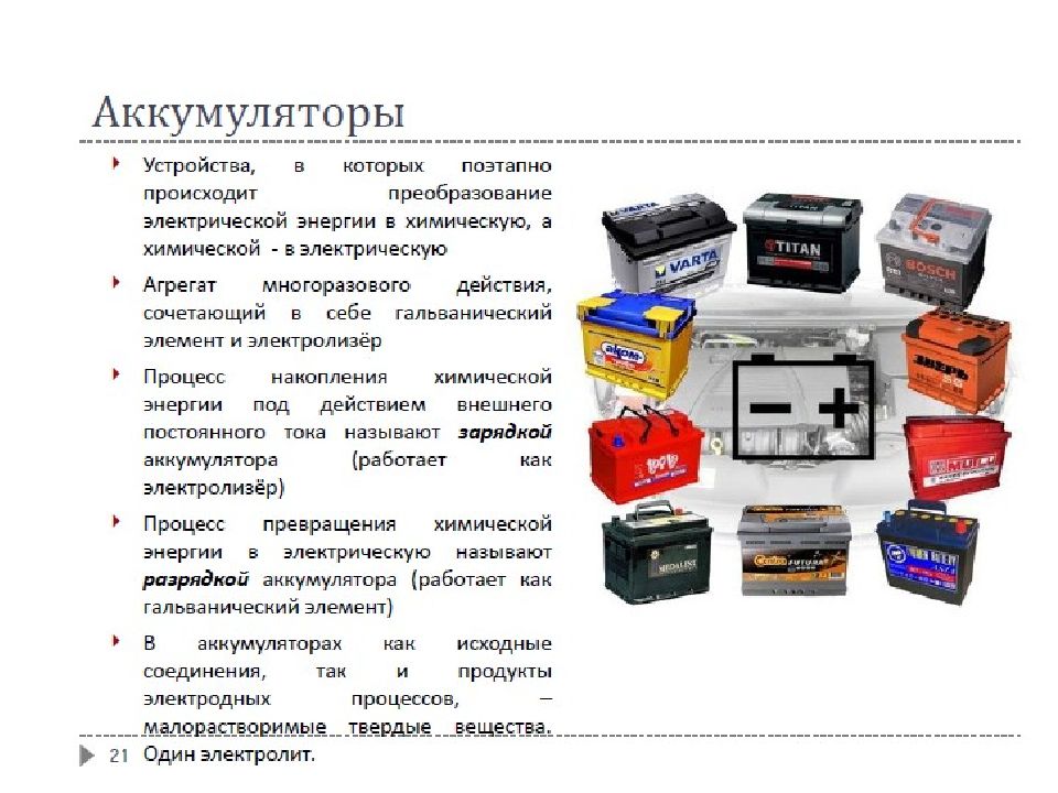 Первые источники тока химические источники презентация