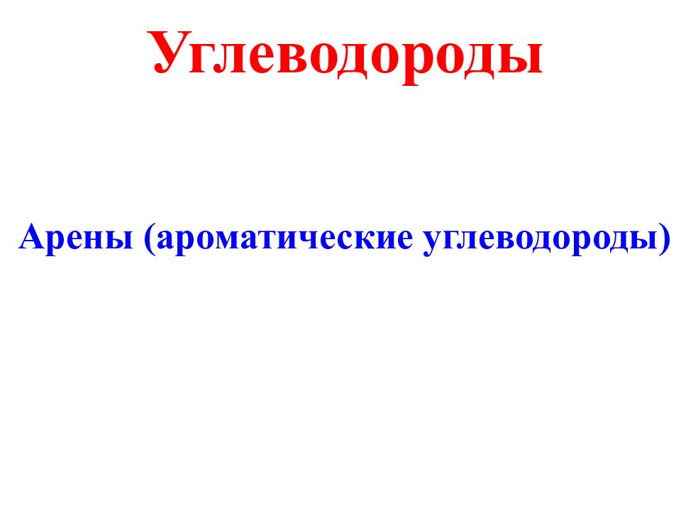 Углеводороды