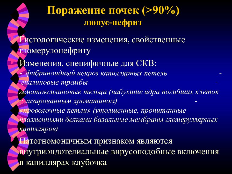 Выберите ода. Диагностический критерий Люпус нефрита. Люпус нефрит гистология. Системная красная волчанка поражение почек.