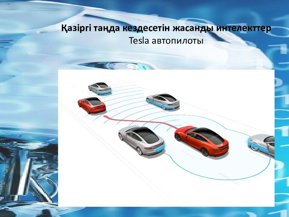 Қазіргі таңда кездесетін жасанды интелекттер Tesla автопилоты