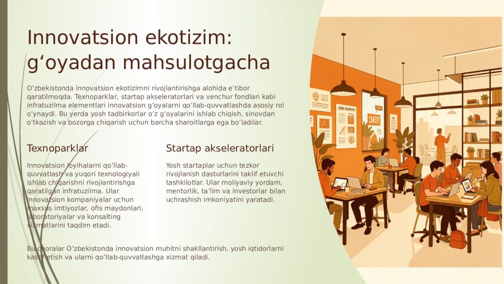 Innovatsiya va Texnologik Rivojlanish: O‘zbekistonning Kelajagi O‘zbekiston