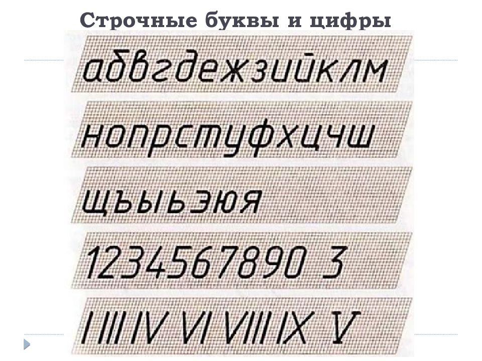 Размер строчных букв. Чертежный шрифт. Чертежные буквы и цифры. Буквы чертежного шрифта. Строчные буквы чертежного шрифта.