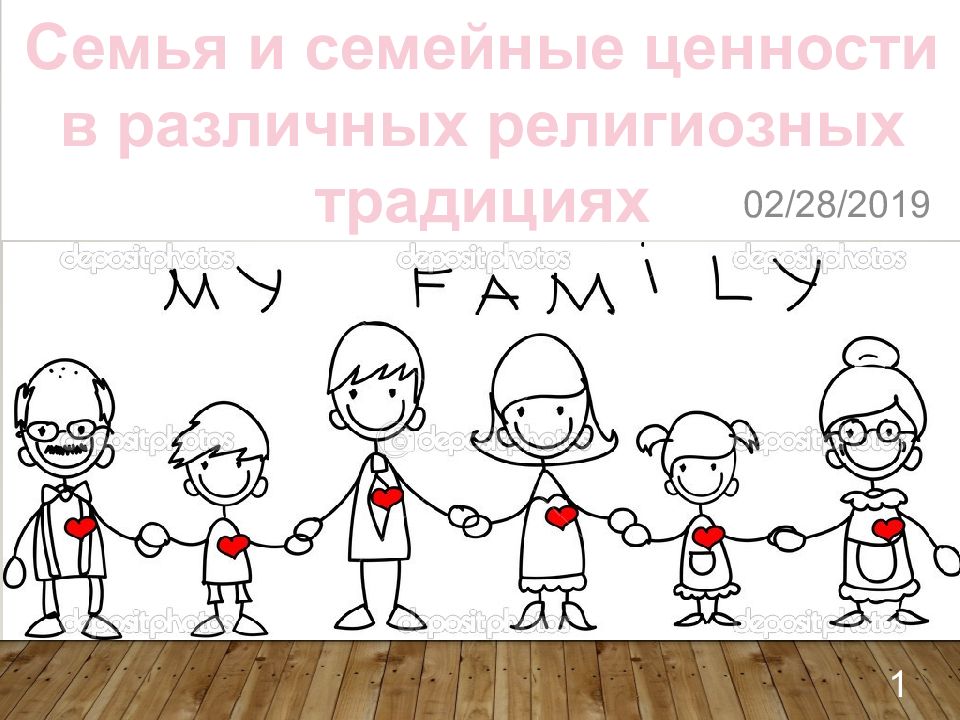 Семья и семейные ценности в различных религиозных традициях 19.02.2019 1
