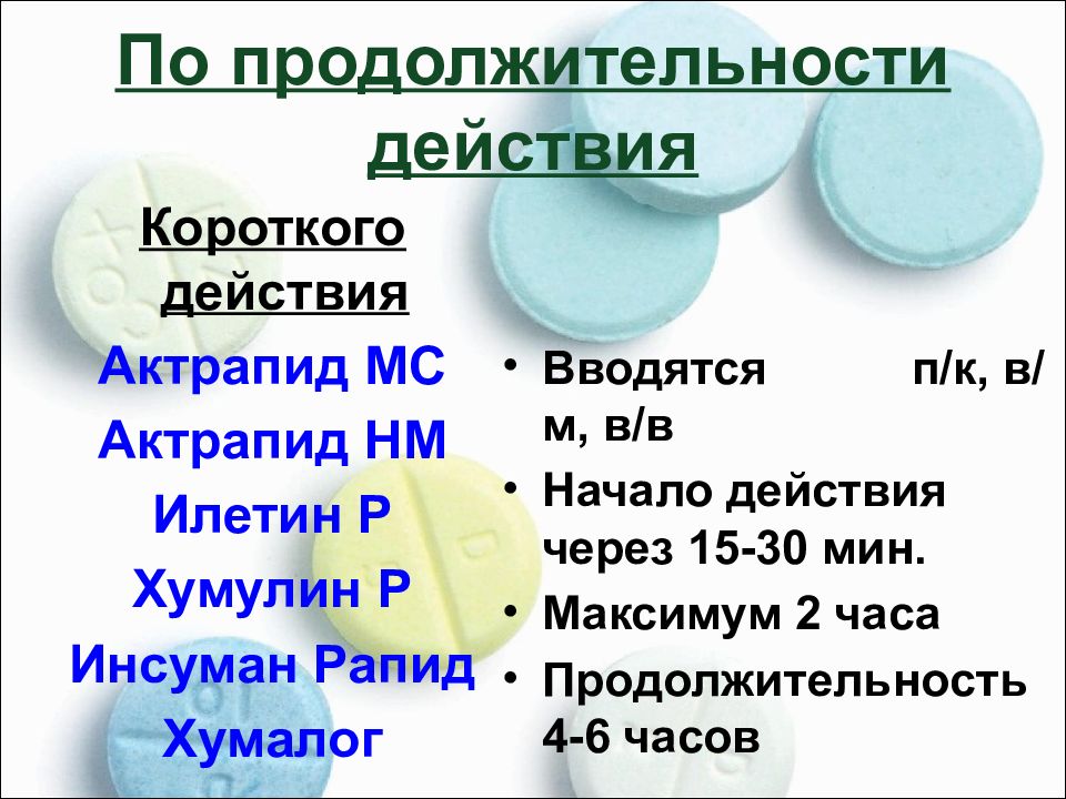 Презентация гипогликемические средства