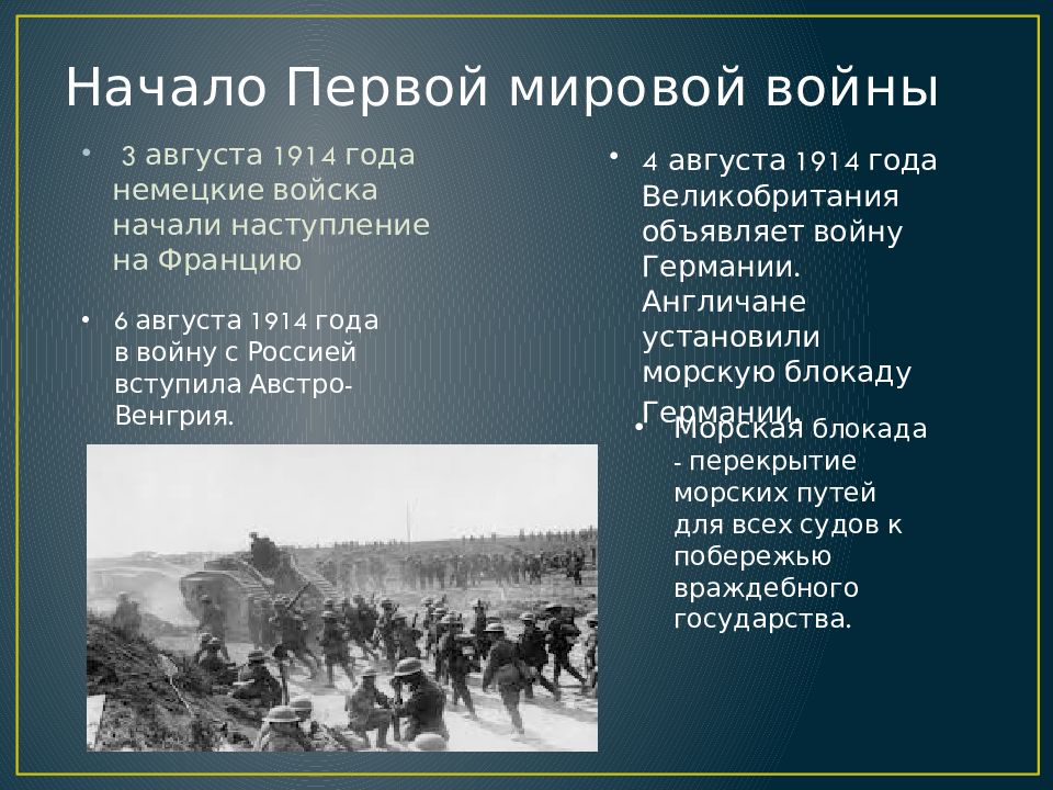 Почему россия начала военные. Начало первой мировой войны 1914 кратко. Начало первой мировой войны.