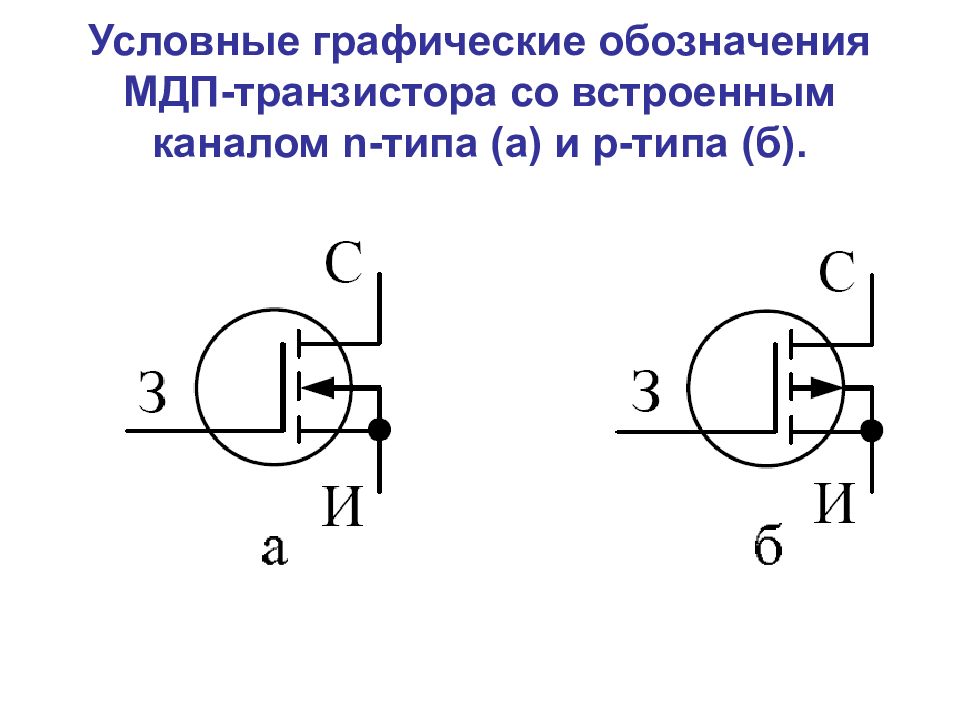 Как рисовать транзистор по госту