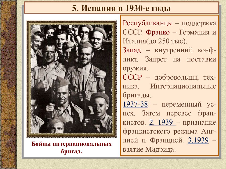 Тоталитарные режимы в 1930 е гг италия германия испания 9 класс презентация