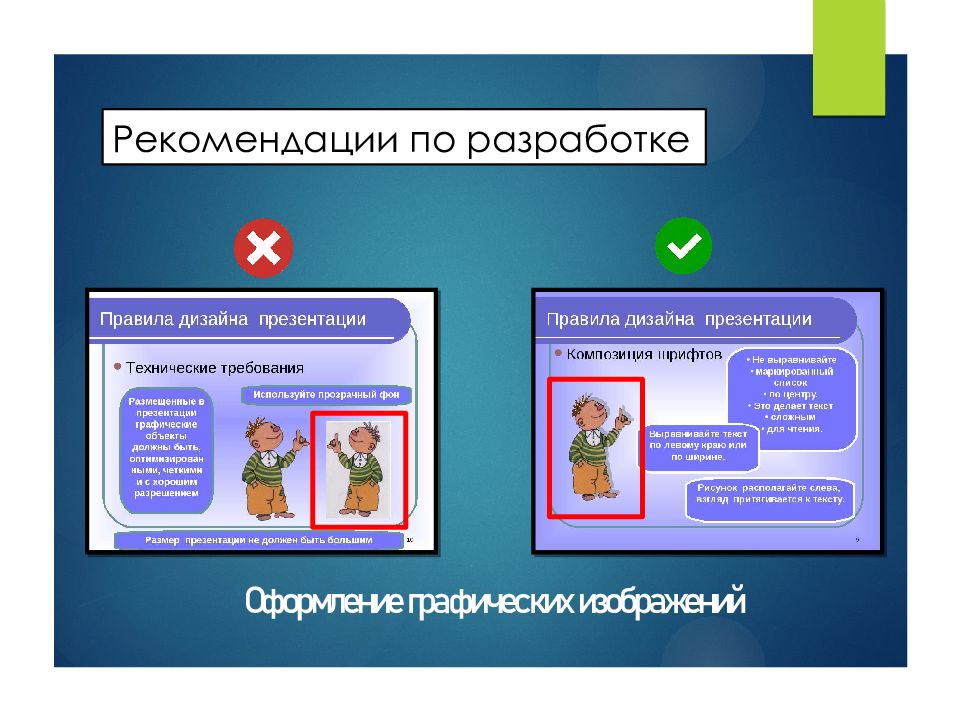 Правила дизайна презентации