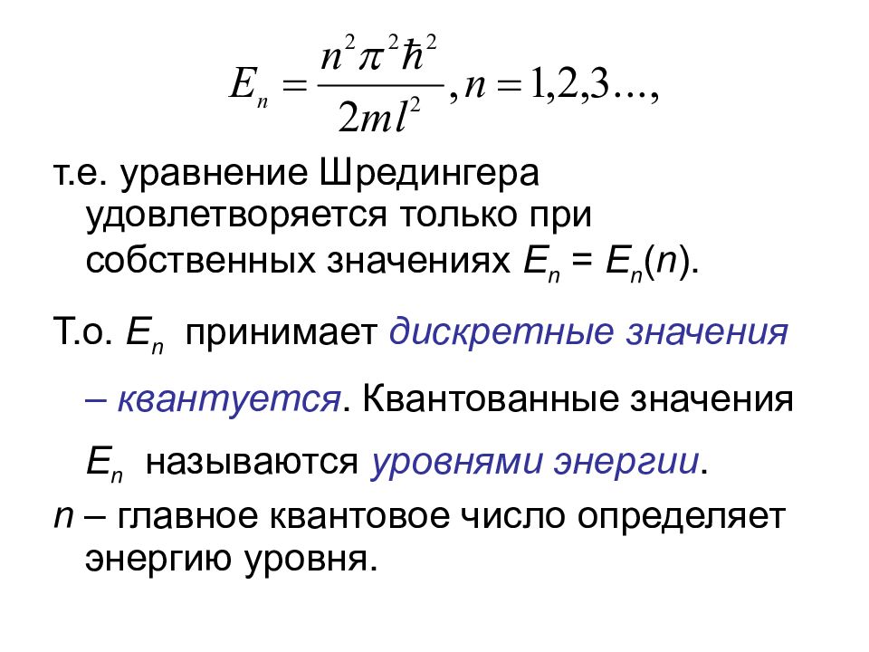 Уравнение шредингера картинка