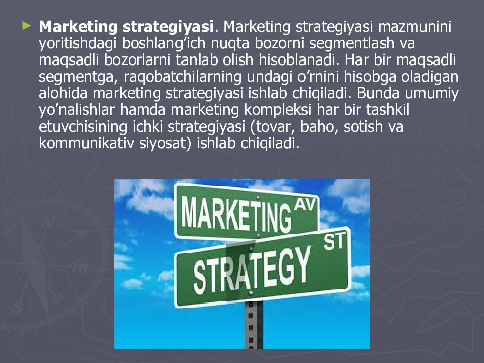 Marketing rejasi Marketing rejasi