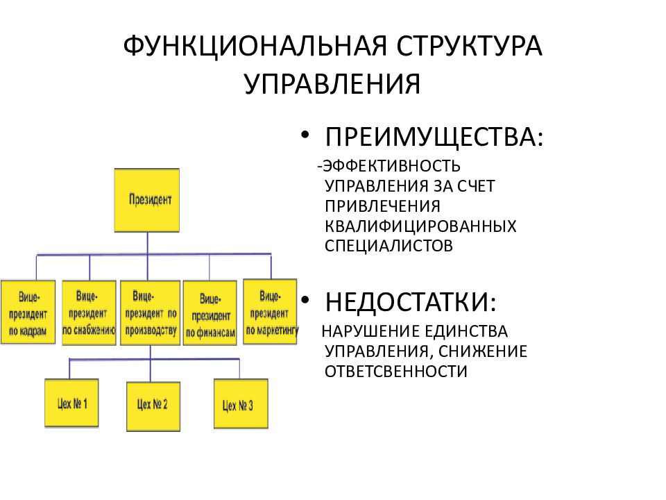 Недостатком функциональной структуры управления проектом является