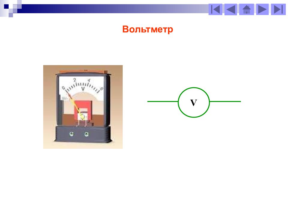 Вольтметр сила тока