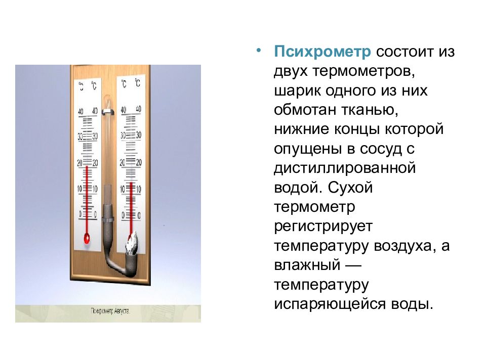 Проект по влажности воздуха