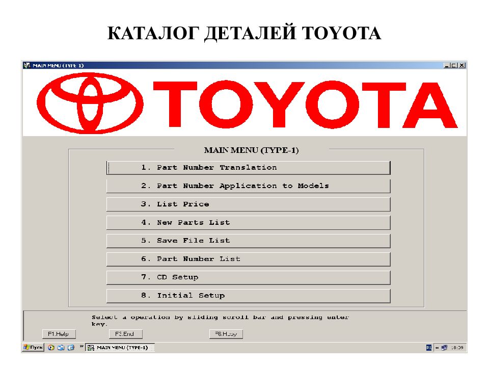 Каталог деталей тойота. Перевод слова Тойота.