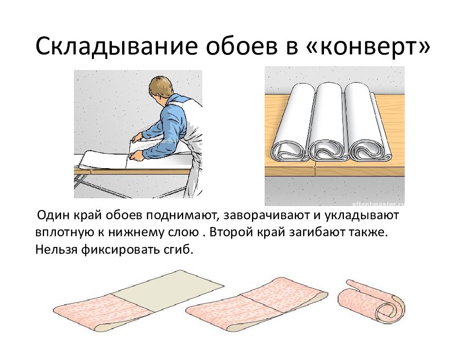 Подготовка обоев